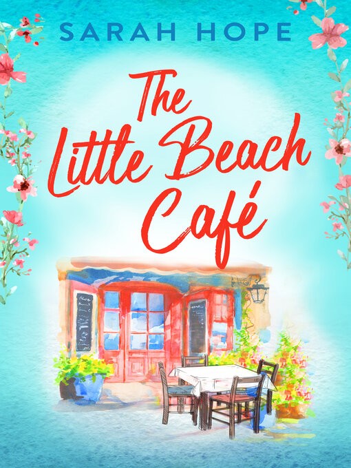 A quaint cafe storefront with an outdoor table and chairs