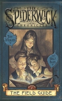 Spiderwick Chronicles Book Cover with three children reading a book