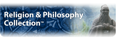 Religion and Philosophy Collection database logo