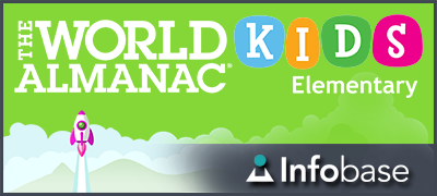 Infobase The World Almanac for Kids Elementary database logo