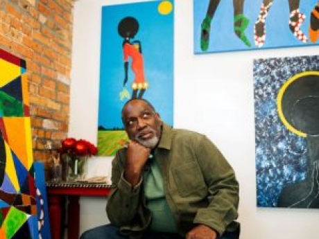 Artist Reception and Exhibit Opening, “Vignettes Behind Stained Glass Windows” by Harry McFadden