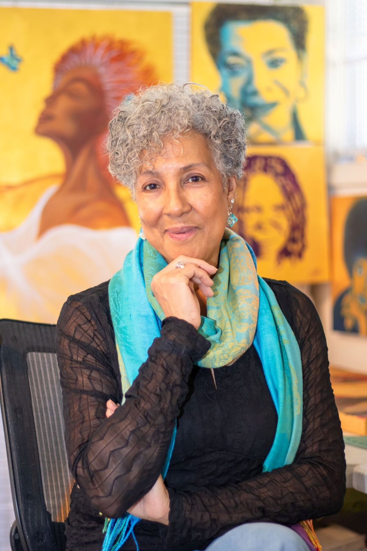 Headshot of artist Carol Black-Lemon