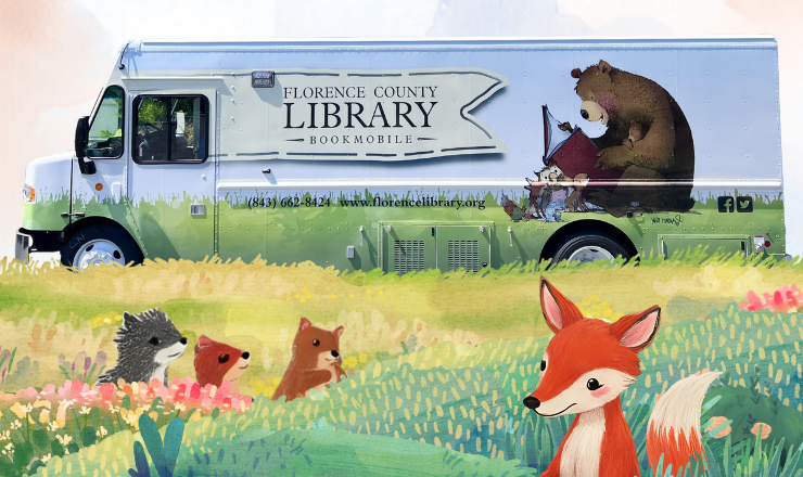 Bookmobile linked image graphic